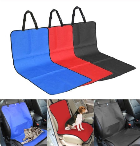 Dog Car Seat Cover Oxford Fabric Pet Mat Blanket for Back Seat