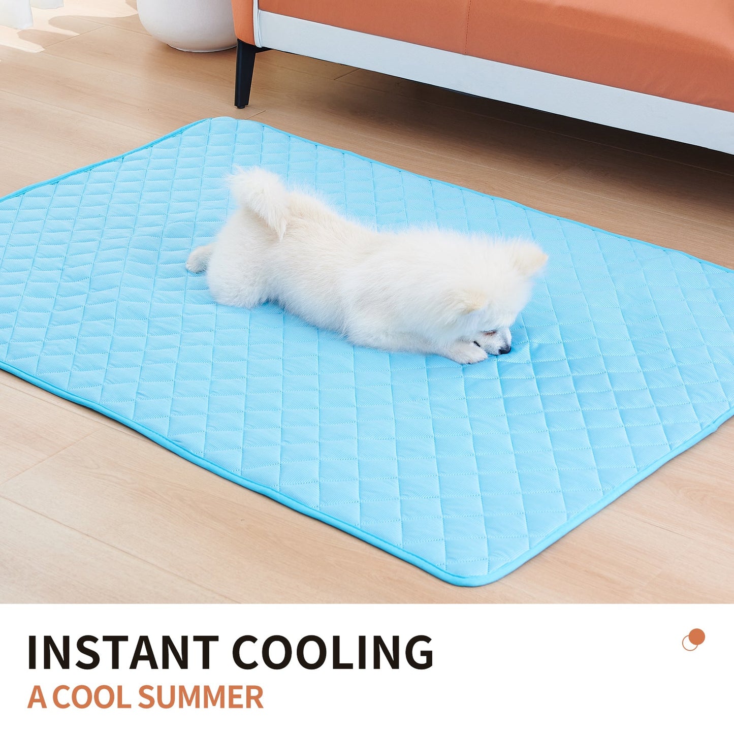 Pet Cooling Mat and Sleeping Pad for Cats and Dogs Summer Use
