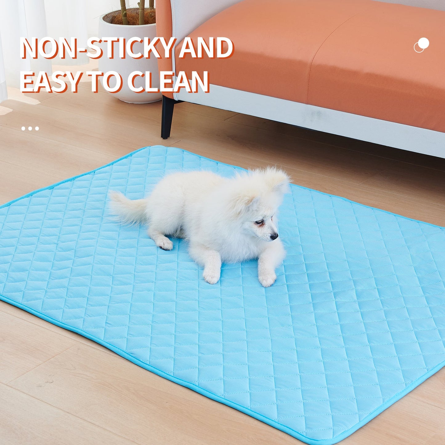 Pet Cooling Mat and Sleeping Pad for Cats and Dogs Summer Use