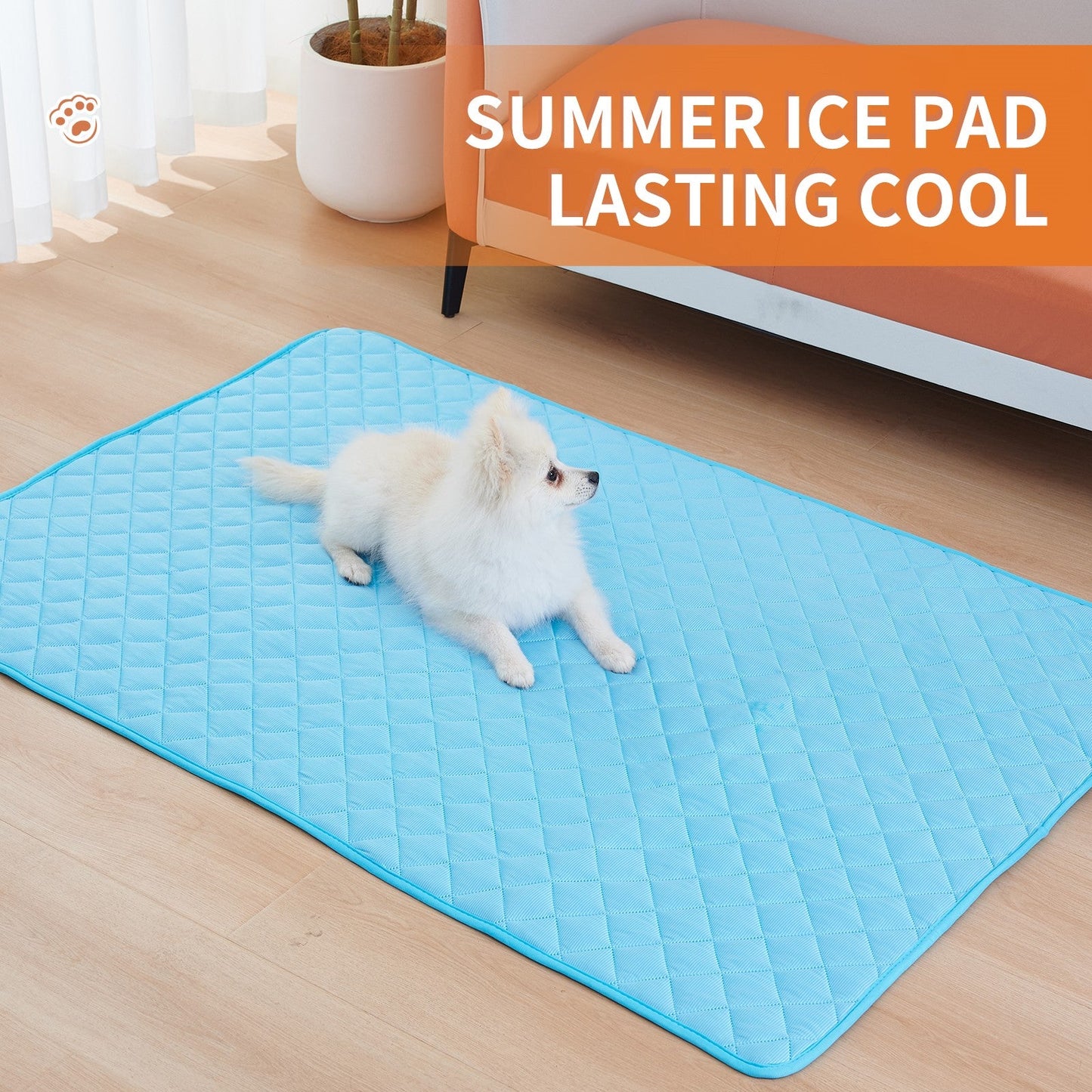 Pet Cooling Mat and Sleeping Pad for Cats and Dogs Summer Use